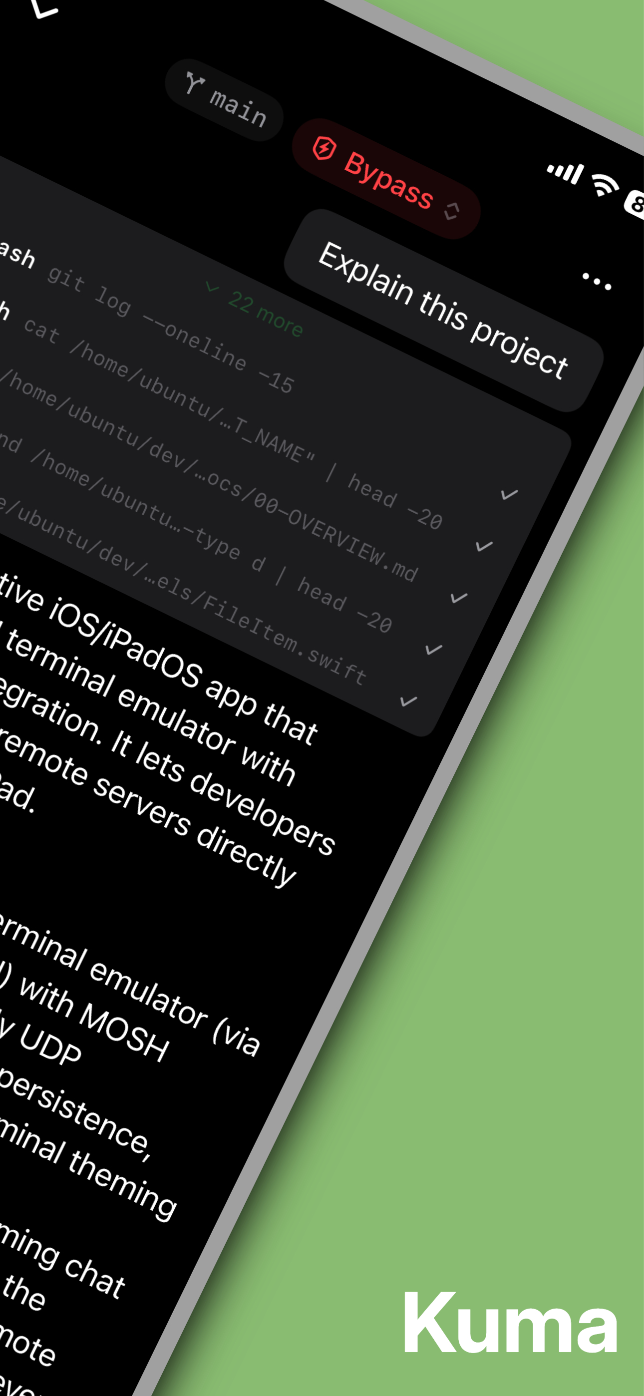 KumaSH Claude Code Chat